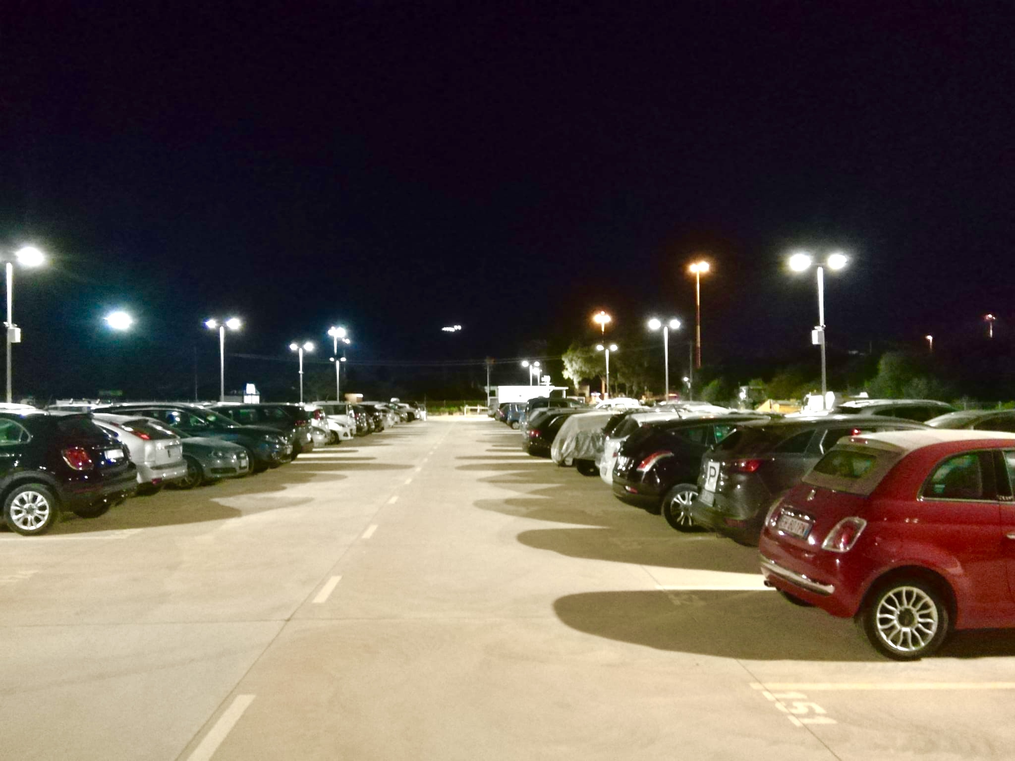 Parcheggi custodito aeroporto di fertilia