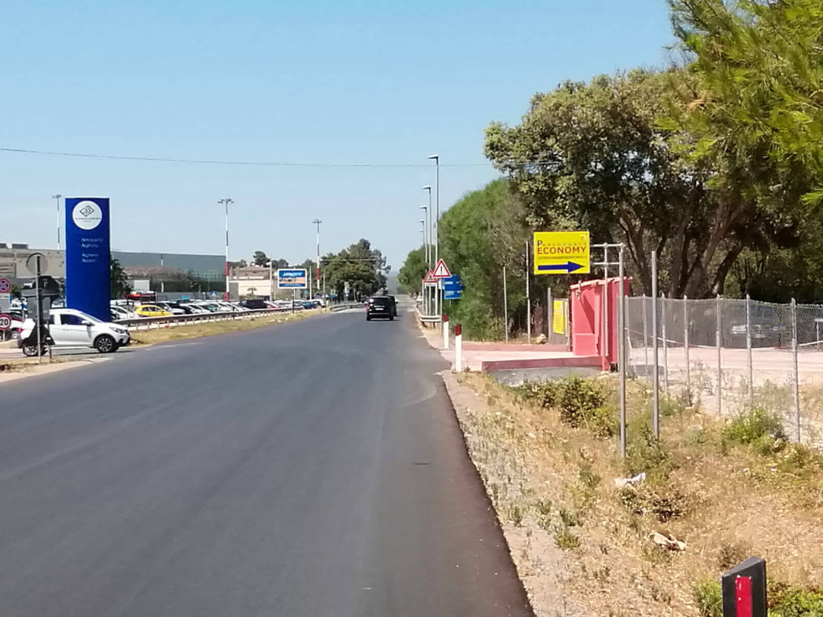 parcheggio areoporto alghero fertilia